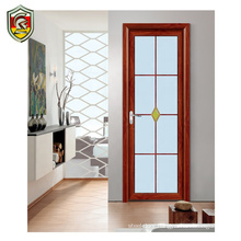 Modern house used interior aluminium frame waterproof doors for bathrooms